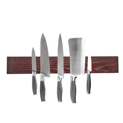 Portacoltelli magnetico in noce nera nordamericana