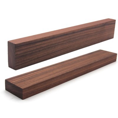 Portacoltelli magnetico da parete-in noce